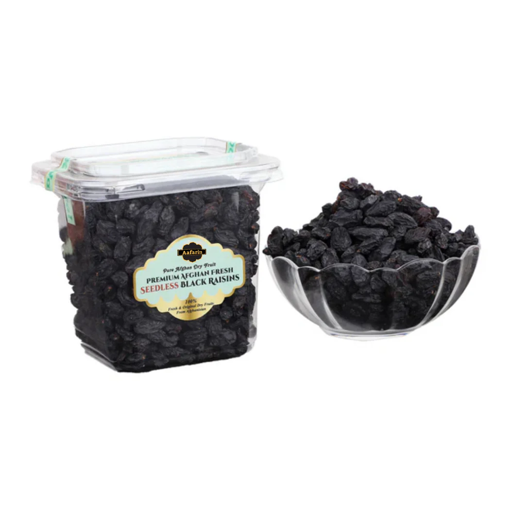 PREMIUM AFGHAN FRESH SEEDLESS BLACK RAISINS ( KALI KISHMISH ) - Image 3