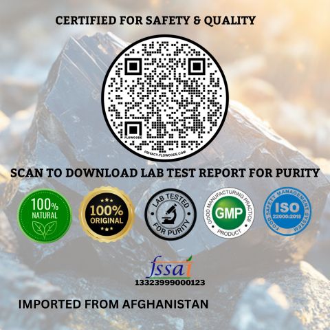 SHILAJIT RESIN FOR ENERGY, FOCUS AND VITALITY – PURE QUALITY AFGHAN SHILAJIT | STRENGTH | STAMINA | POWER | 100% PURE AND NATURAL - Image 9